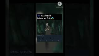 Minato Vs Obito like share comment subscribe animeedit narutoshippuden  MrKillers178 [upl. by Hoffmann243]