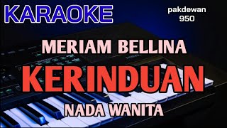 Kerinduan  Meriam Bellina  Karaoke  Cover [upl. by Wandie]