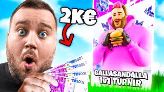 Moj Fortnite Turnir 2000€ 🤑💯 [upl. by Uhej]