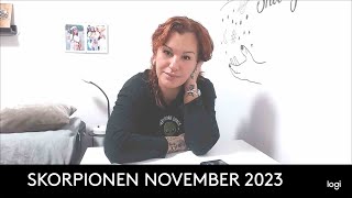 SKORPIONEN NOVEMBER 2023 [upl. by Acinorav]