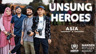 The Rohingya Storytellers are the 2023 UNHCR Nansen Refugee Award winners for Asia and the Pacific [upl. by Aimas]