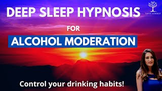 Overcome Problem Drinking NOW with Sleep Hypnosis [upl. by Asikal]