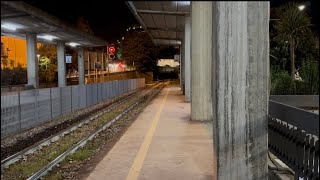 stazione di Cosenza Centro FdC in una sera di ottobre [upl. by Sera]