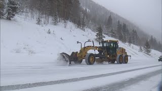 Avalanche mitigation taking place on many Colorado passes [upl. by Kendricks695]