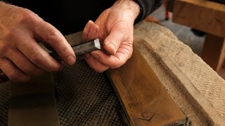 Sharpening a Chisel  Atelier Mateus Daily Recap 8 [upl. by Essam992]