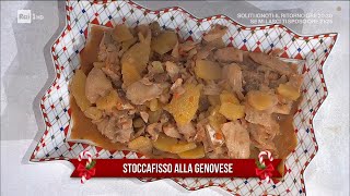 Stoccafisso alla genovese  È sempre mezzogiorno  15122022 [upl. by Seuqcaj]