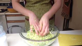 Easy Homemade Sauerkraut [upl. by Pavla]