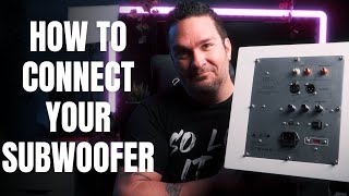 How to Connect a Subwoofer to Your Stereo System [upl. by Nicks]