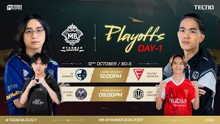 M6 MM Qualifier  Playoff Stage Day 1 [upl. by Naghem]