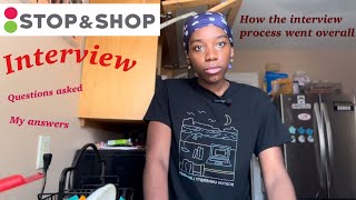 How my interview at stop and shop went cashier [upl. by Aserej]