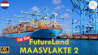 FUTURELAND  MAASVLAKTE │NETHERLANDS Full 4K Tour of FutureLand and the Maasvlakte 2 in Rotterdam [upl. by Horatia]