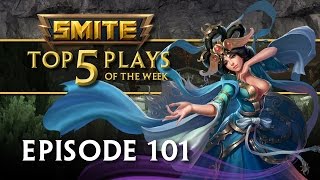 SMITE  Top 5 Plays 101 [upl. by Natividad]