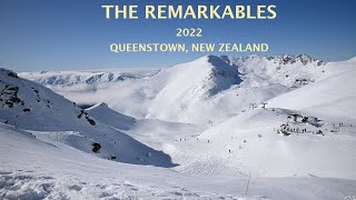 The Remarkables Snow Trip  2022 Queenstown New Zealand [upl. by Ennaitsirk]