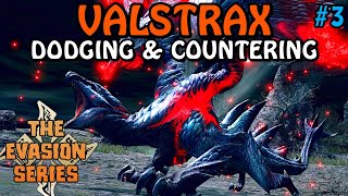 Hunting Valstrax Breakdown  Monster Hunter Rise Evasion Series [upl. by Nitnilc]