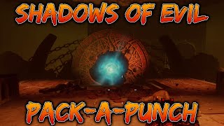 Call of Duty Black Ops 3 Zombies  SHADOWS OF EVIL  PACK A PUNCH TUTORIAL [upl. by Marsha]