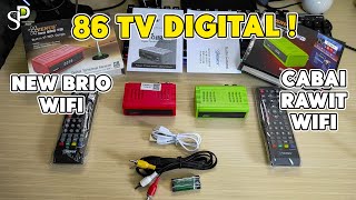 Perbandingan STB TV Digital Venus NEW Brio Wifi amp Venus Cabai Rawit Wifi  Mana Yang Terbaik [upl. by Viridis]