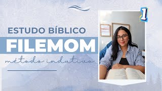 Estudo bíblico Filemom  introdução ao método indutivo por Mariana Amaral [upl. by Celle]