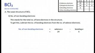 BCl3 Lewis Structure and Molecular Geometry [upl. by Ahsinert]