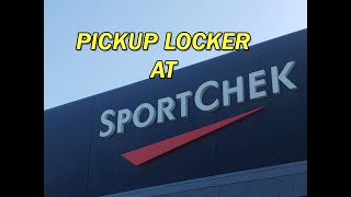 How to use the Online Pickup Locker At Sport Chek Sports Store [upl. by Sula992]