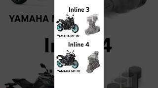 Inline 3 vs Inline 4 Sound amp Engine Animation 😰🔥  yamaha yamahar15 mt07 mt09 sound inline [upl. by Mizuki]