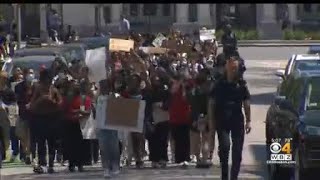 Malden students walk out of high school to protest staff cuts [upl. by Feerahs]