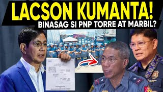 KAKAPASOK LANG Finish na Di Makapaniwala ang PNP TORRE at MARBIL sa Matinding UT0S ni Ping Lacson [upl. by Nunci]