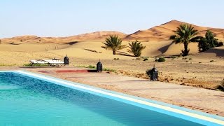 Merzouga Morocco  Sahara Desert Tour  Camel Trekking [upl. by Sivraj]