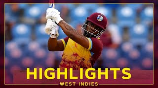 Evin Lewis and Shai Hope Star  Highlights  West Indies v England  4th T20I [upl. by Barabbas460]