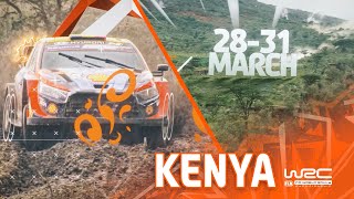 Get Excited For WRC Safari Rally Kenya 2024 🐘 [upl. by Barabas]