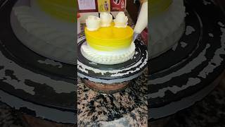 butterscotch cake design simple [upl. by Limay738]