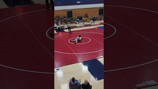 Bedford Super 6 Duals match 3 Brett Woodlock wrestling [upl. by Halimak]