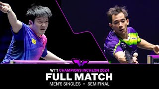 FULL MATCH  Fan Zhendong vs Hugo Calderano  MS SF  WTTIncheon 2024 [upl. by Siloum]