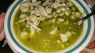 POZOLE VERDE 🤤 DELICIOSO y FACIL [upl. by Ehtylb]