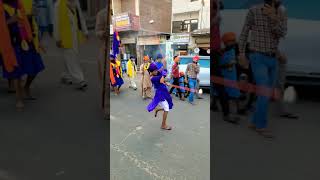 Gatka lovers khalsa 🔥 gatka gatkalovers trendingshorts satnamwaheguru singh [upl. by Jillana36]