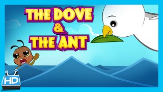 THE DOVE and THE ANT Story  Kids Short Story [upl. by Nathanoj498]