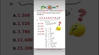 Can You Find the Tenth Smallest Multiple of the Nine One Digit Numbers mathsshorts mathstricks [upl. by Gainer]