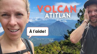 Ascension du VOLCAN ATITLAN  Plus dur quon pensait  EP17 [upl. by Nidorf]