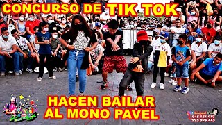 CONCURSO TIK TOK HACEN BAILAR AL MONO PAVEL  monopaveloficial5857 [upl. by Zingg863]