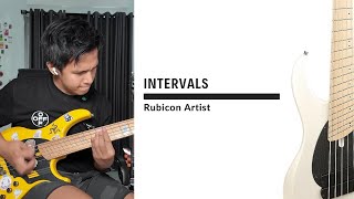 Intervals  Rubicon Artist Bass Cover [upl. by Rockel]