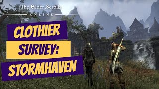 ESO Clothier Survey Stormhaven [upl. by Oppen11]