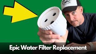 Epic Water Filters replacement filter for dispenser how to review [upl. by Turnheim729]