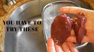 How to Cook and Clean Chicken Livers  Chef Lessons [upl. by Euridice]