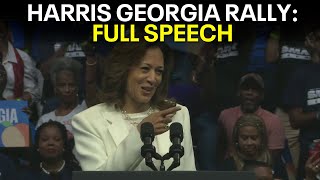 Kamala Harris Georgia Rally FULL SPEECH [upl. by Sculley]