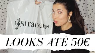 STRADIVARIUS 3 LOOKS COMPLETOS ATÉ 50€ I A Miúda Tem Lata [upl. by Ynahpit]