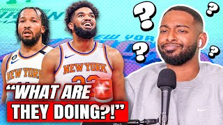 Reacting To The CRAZY KarlAnthony Towns To The Knicks Trade [upl. by Ivers]