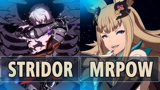 GBVSR🔥STridor Lucilius Vs MrPOW Metera🔥 High Level Gameplay [upl. by Dov]