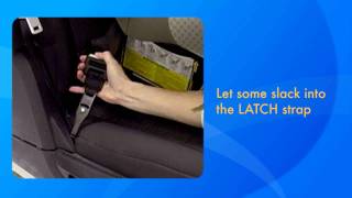 Car Seat Installation Lower Anchors System [upl. by Llertnor]