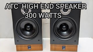 ATC SCM11 300 WATTS HIGH END STEREO BOOKSHELF SPEAKERS FOR FEDILITY AUDIO PH7019990291 [upl. by Tewell]