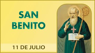 DESCUBRE LA VIDA de SAN BENITO  SANTO de HOY 11 JULIO [upl. by Lednik]