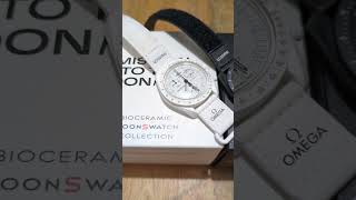 Swatch BIOCERAMIC MOONSWATCH MISSION TO THE MOONPHASE  FULL MOON and NEW MOON shorts [upl. by Atteoj]